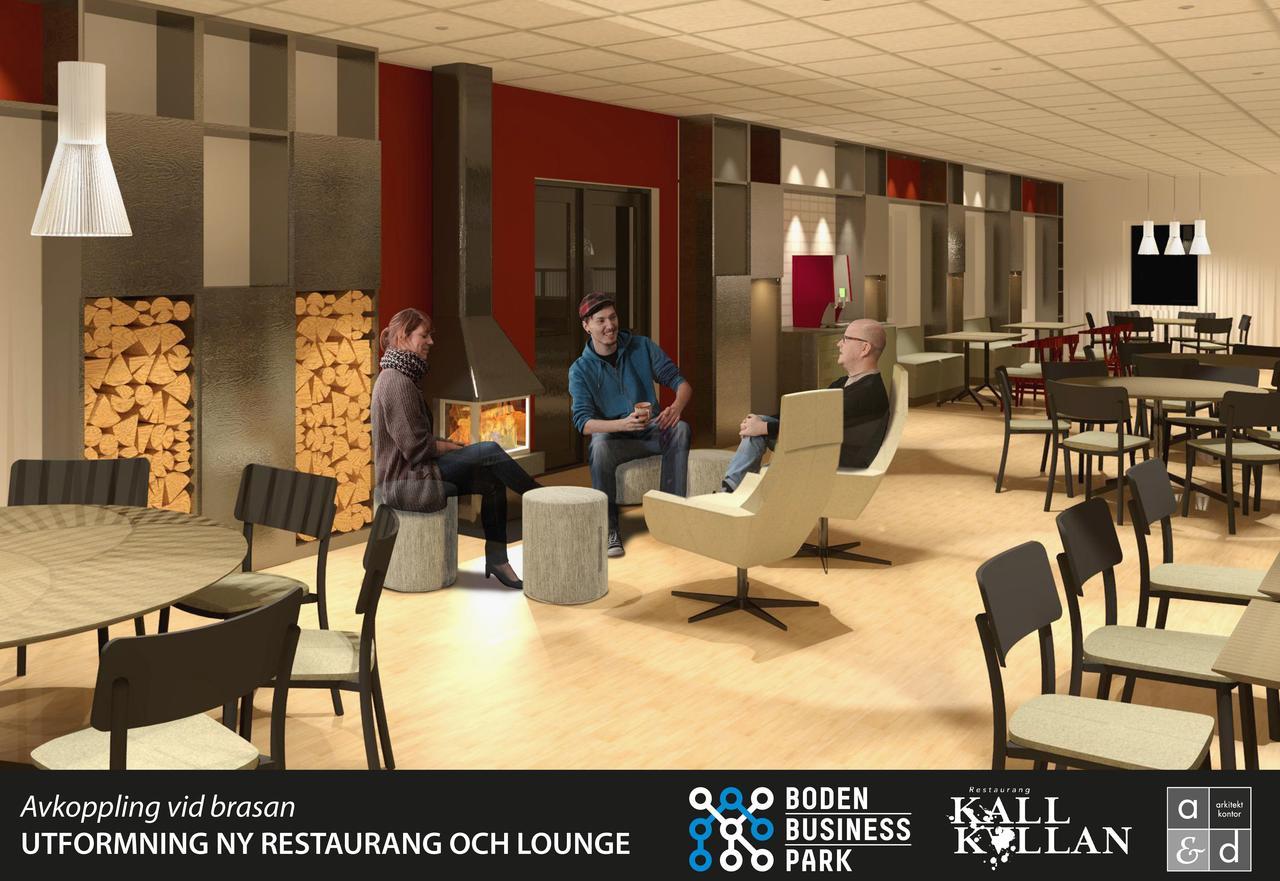 Boden Business Park Hotel Bagian luar foto